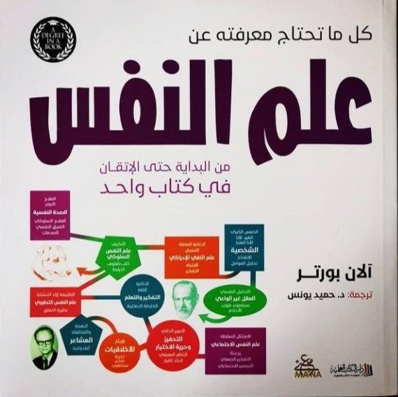 كل ما تحتاج معرفته عن علم النفس ؛ من البداية حتى الإتقان في كتاب واحد